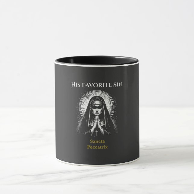 Taza Monja Demoniaca Oscura (Centro)