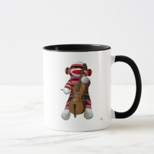 Taza Mono de media luna y Cello 2