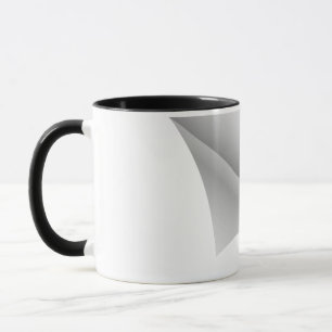 Taza mono lindo bajo el parche