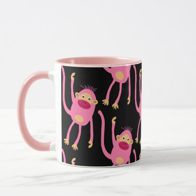 Taza Mono Pequeño Lindo  (Izquierda)