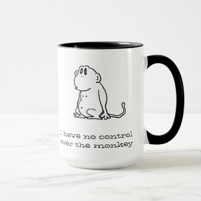 Taza Mono personalizado (Derecha)