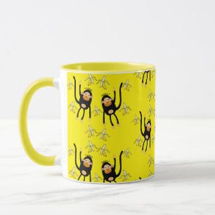 Taza Mono Y Bananas Cuidados
