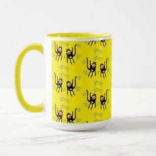 Taza Mono Y Bananas Cuidados