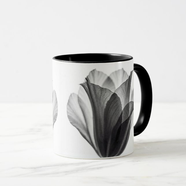 Taza Monochrome botanical fine art photograph (Anverso derecho)