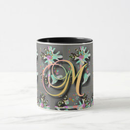 TAZA MONOGRAM INICIAL M