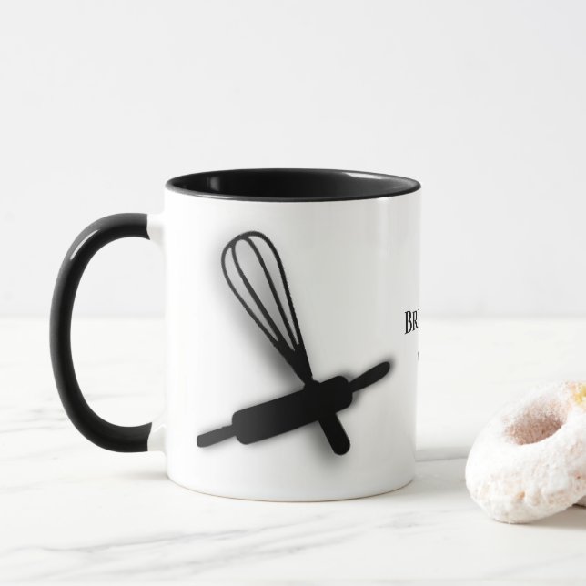 Taza Monograma Bakers Mug (Con donut)