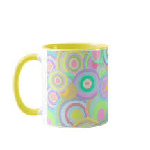 Monograma conocido multicolor colorido