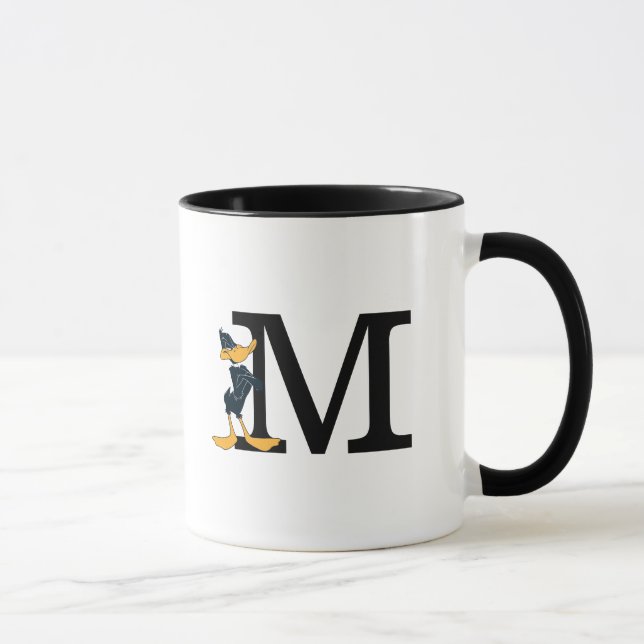 Taza Monograma cruzado de brazos DAFFY DUCK™ (Derecha)