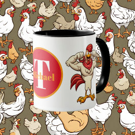 Taza Monograma cutáneo País mug