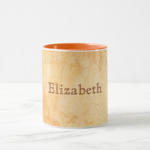 Taza Monograma de pared de ladrillo de terracota de est