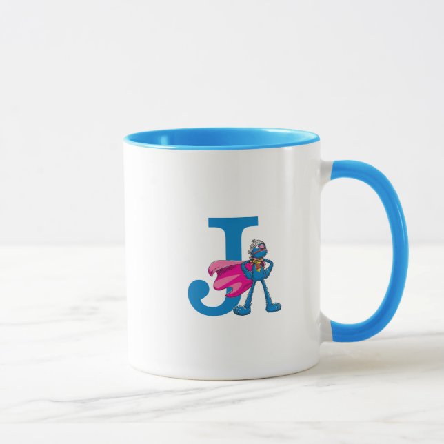 Taza Monograma de Super Grover J (Derecha)