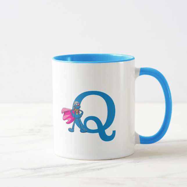 Taza Monograma de Super Grover Q (Derecha)