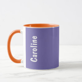 Taza Monograma elegante de escritura de firma