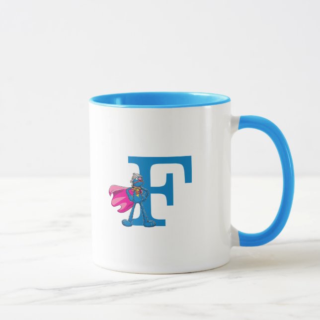 Taza Monograma F Super Grover (Derecha)