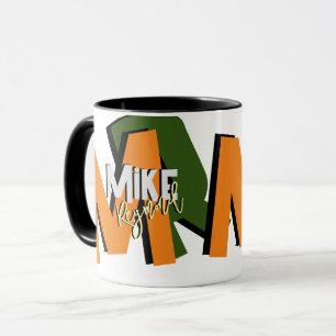 Taza Monograma Grande y Enérgico