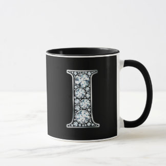 Taza Monograma I Faux Diamond