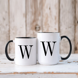 Taza Monograma minimalista