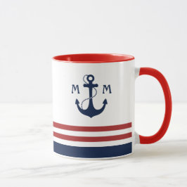 Taza Monograma náutico