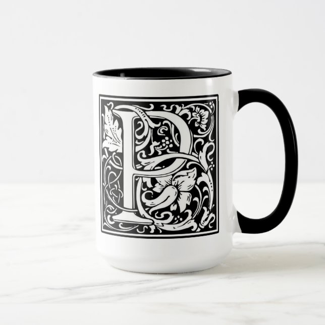 Taza Monograma P Mug (Derecha)
