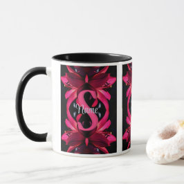 Taza Monograma Personalizado con tu Nombre y Letra Inic