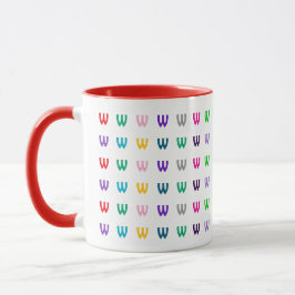 Taza Monograma personalizado divertido o edad para niño