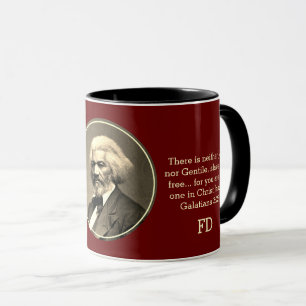 Taza Monograma personalizado FREDERICK DOUGLASS