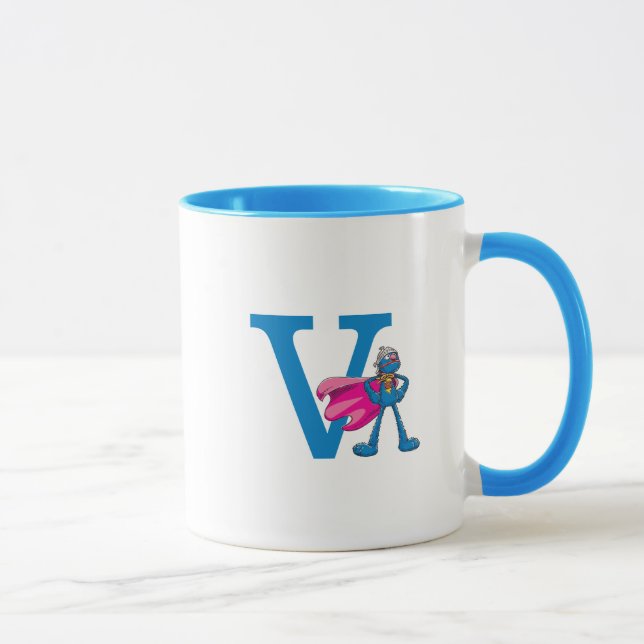 Taza Monograma Super Grover V (Derecha)