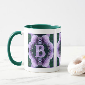 Taza Monograma tu nombre con la inicial personalizada A