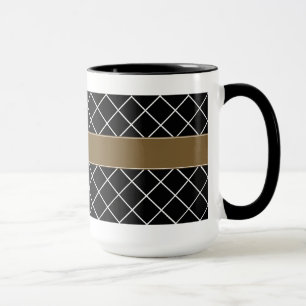 Taza Monogramados de Black Brown