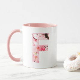 Taza Monogrammed Sakura Mug with Customizable Name