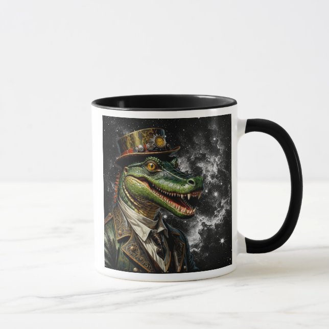 Taza Monsieur crocodile venu du cosmos. (Derecha)