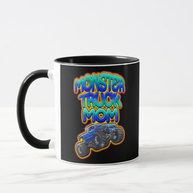 Taza Monster Truck Mom Graffiti Style  (Izquierda)