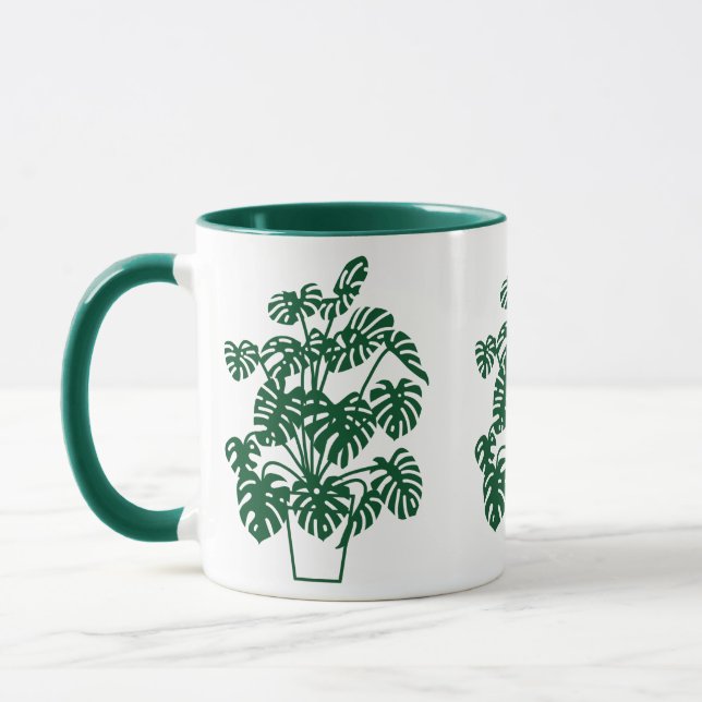 Taza MONSTERA en una olla (Izquierda)