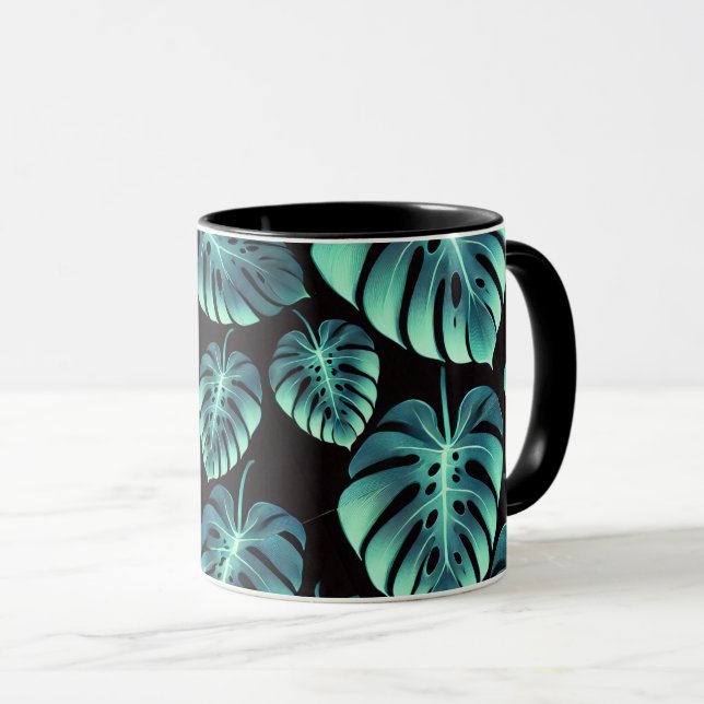 Taza Monstera Misteriosa (Anverso derecho)