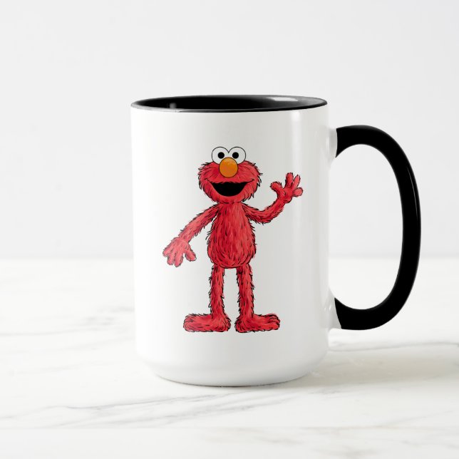 Taza Monstruo al final de esta historia | Elmo lindo (Derecha)