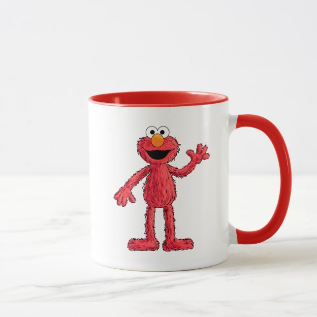 Taza Monstruo al final de esta historia | Elmo lindo (Derecha)