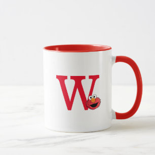 Taza Monstruo al final de esta historia   Elmo Monogram