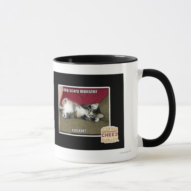 Taza Monstruo asustadizo grande I (Derecha)