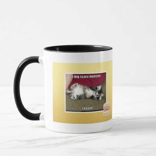 Taza Monstruo asustadizo grande I (Izquierda)