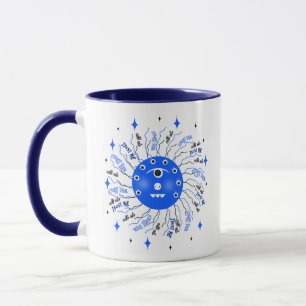 Taza Monstruo azul