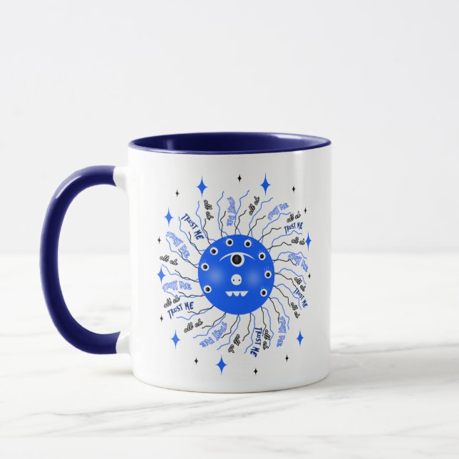 Taza Monstruo azul (Izquierda)
