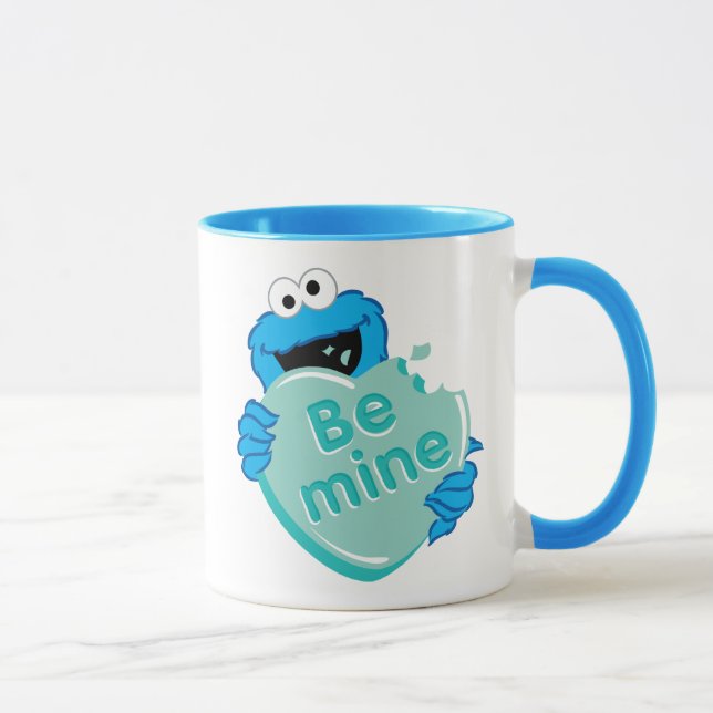 Taza Monstruo de la cookie "Sé mío", caramelo de San Va (Derecha)
