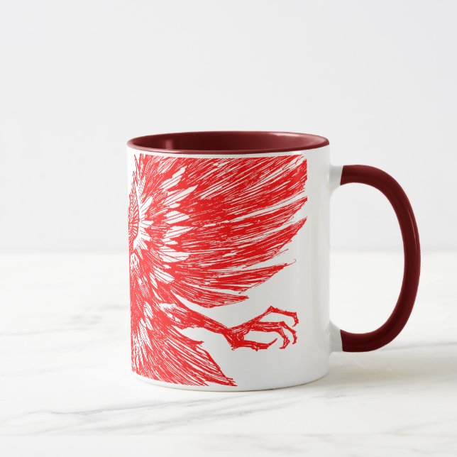 Taza Monstruo de Mothman (Derecha)
