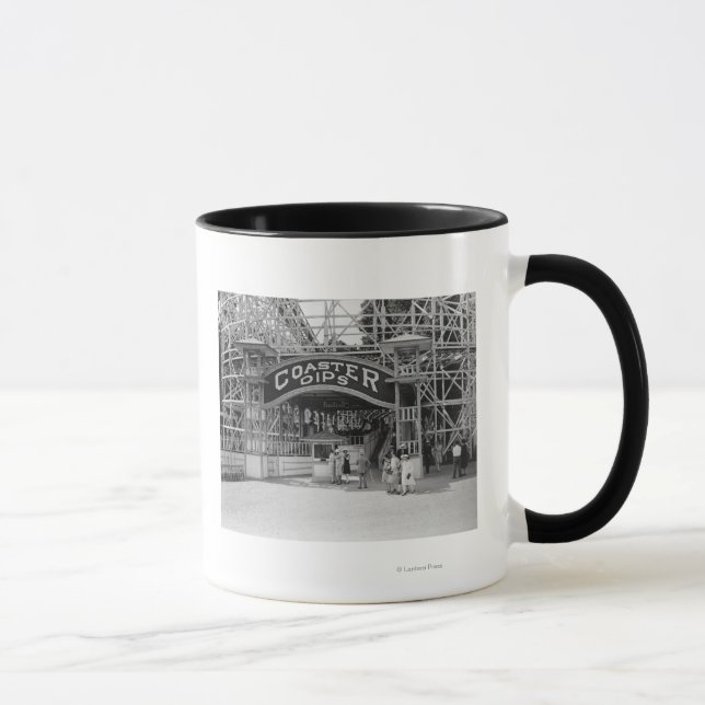 Taza Monstruo de rodillos en Glen Echo Park Fotografía (Derecha)