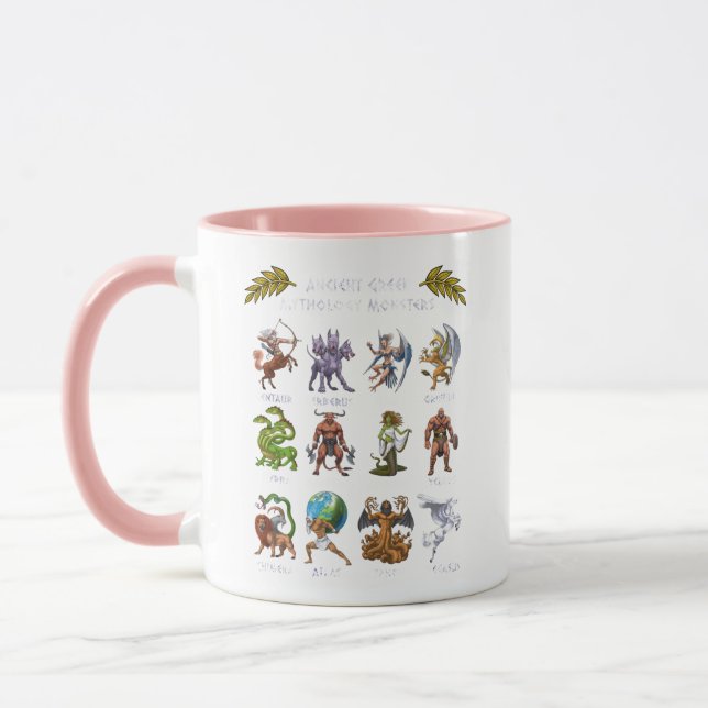 Taza Monstruos de mitología griega antiguos (Izquierda)