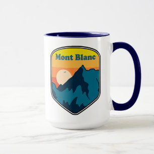 Taza Mont Blanc France Sunrise