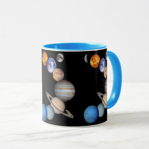 Taza Montaje del Sistema Solar Fotos de Planetas JPL