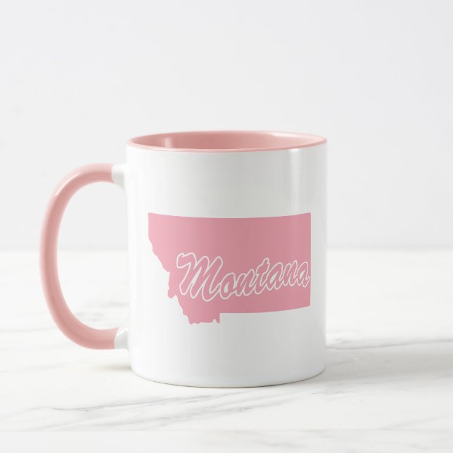 Taza Montana del estado rosa (Izquierda)