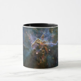 Taza Montaña Mística en la nebulosa Carina Hubble Espac