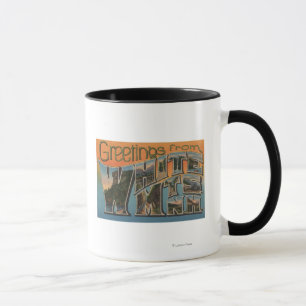 Taza Montañas Blancas, New Hampshire